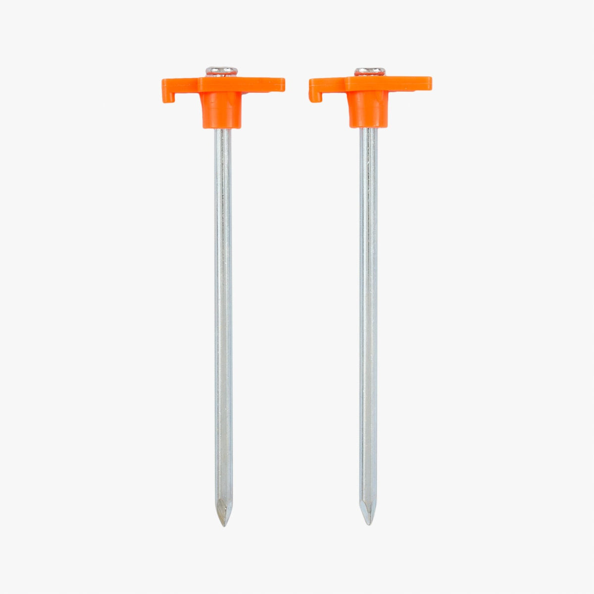 Highlander 18cm Steel Rock Peg  4x Tent Pegs Hard Ground Pegs Camping Steel  Peg