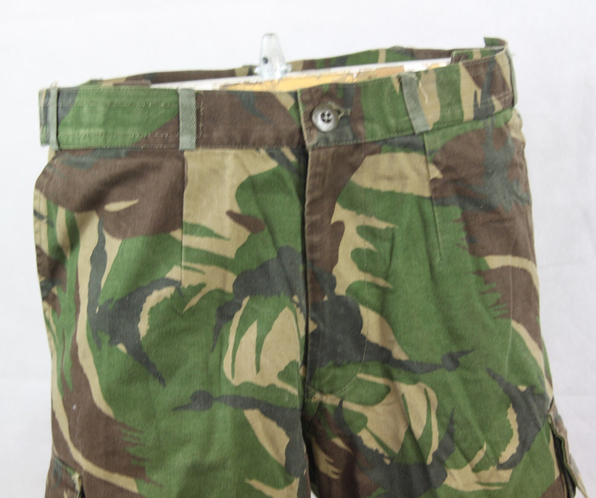 Genuine Surplus Dutch Heavy Duty Camo Trousers DPM Adjustable Denim Type