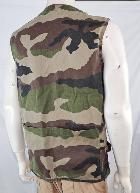 Genuine Surplus French Army CCE Camouflage Tabard Goa Vest 38-40" Chest (1822)