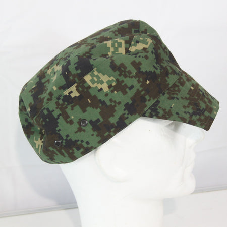 Digital Camouflage Peak Cap Similar to French F1 Cap Size 63cm XL   (3941)