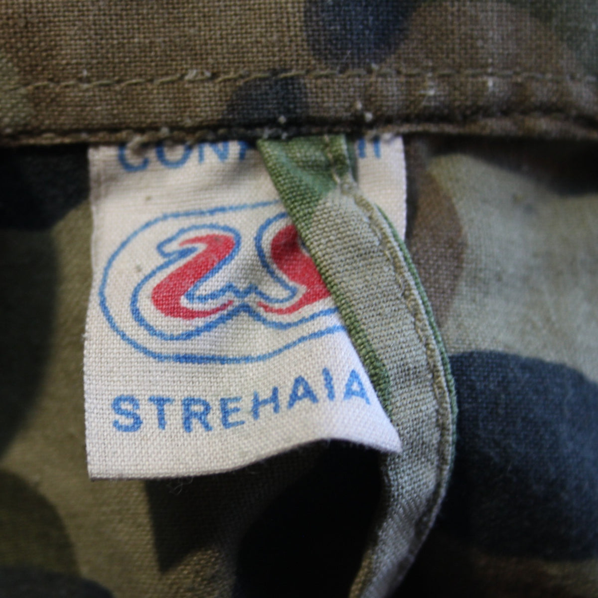 Romanian Army Oak Leaf Camo Shirt Genuine Surplus 14" Collar (4214)
