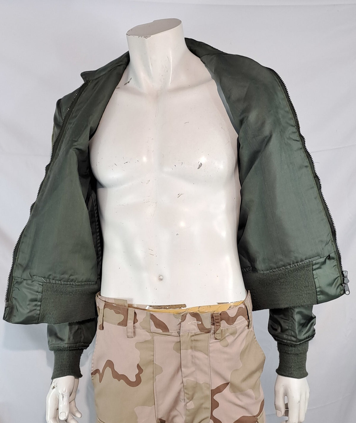 Genuine Surplus USAF Airforce Pilots Flight Jacket Flyers Summer Medium (3064)