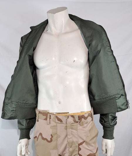 Genuine Surplus USAF Airforce Pilots Flight Jacket Flyers Summer Medium (3064)