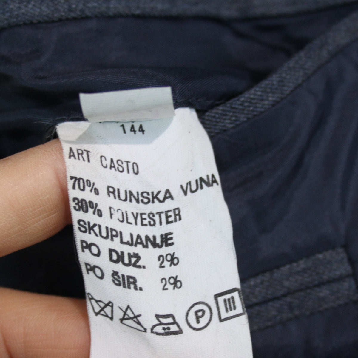 Genuine Surplus Bulgarian Army Dress Uniform Jacket Blue  46" Chest (3566)