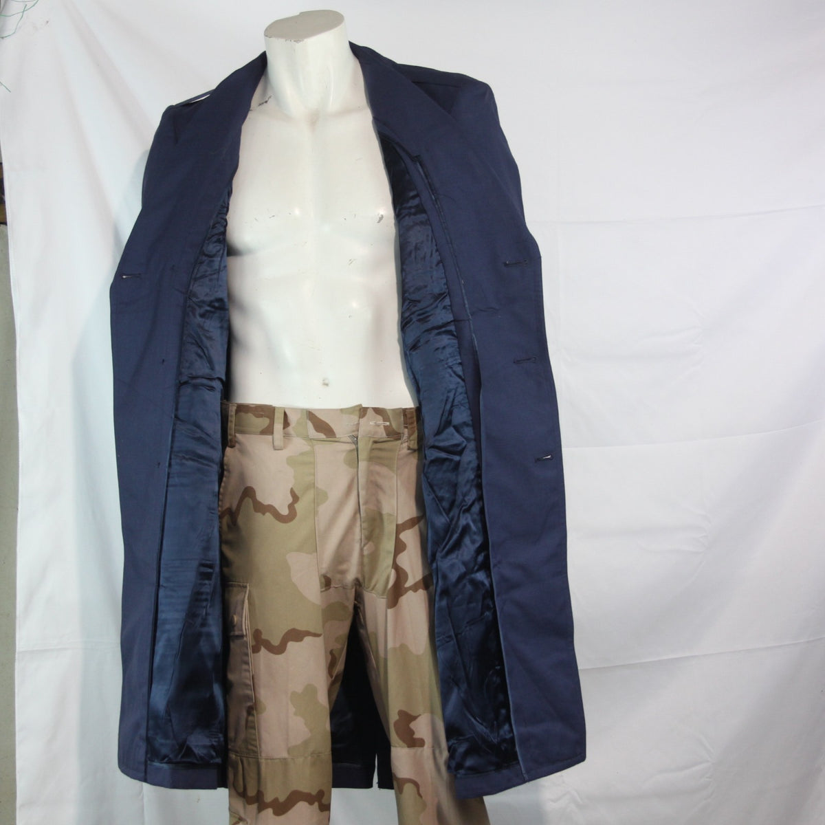 Genuine Surplus USAF Airmans Overcoat Airforce Blue 38-40"  (3796)