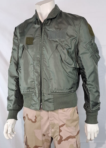 Genuine Surplus USAF Airforce Pilots Flight Jacket Flyers Summer Medium (3064)