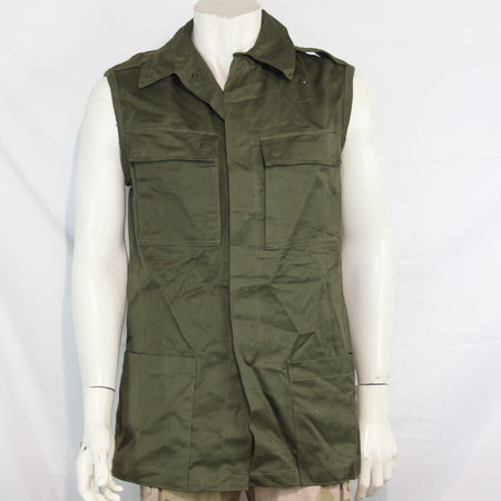 Genuine Surplus Dutch Jacket Coverted to Gilet Sleeveless Canvas 36" chest (3334