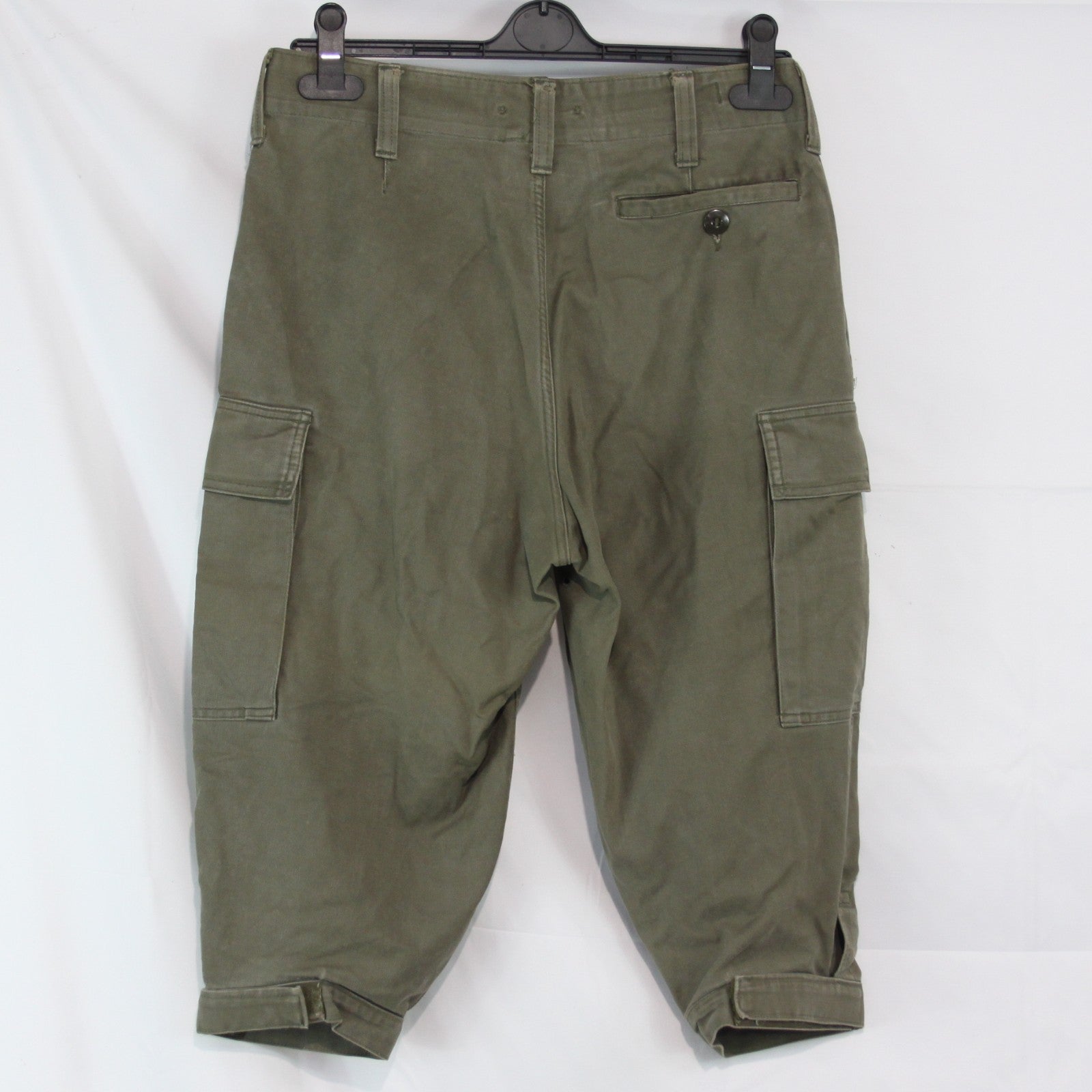 Genuine Surplus German Moleskin Breeks Grey Olive Cotton Grade 1  (3675)