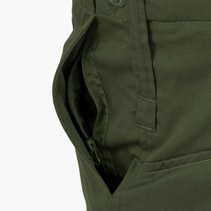 Highlander Midweight Delta Trousers Military Style Black Olive Camo Polycotton