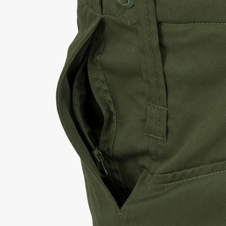 Highlander Midweight Delta Trousers Military Style Black Olive Camo Polycotton