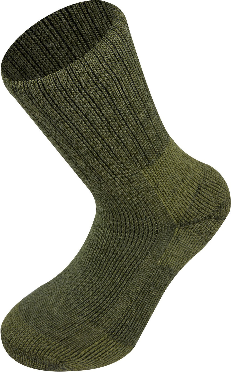 Highlander Norwegian Socks Mens Walking Hiking Outdoor Military Olive Black Wht