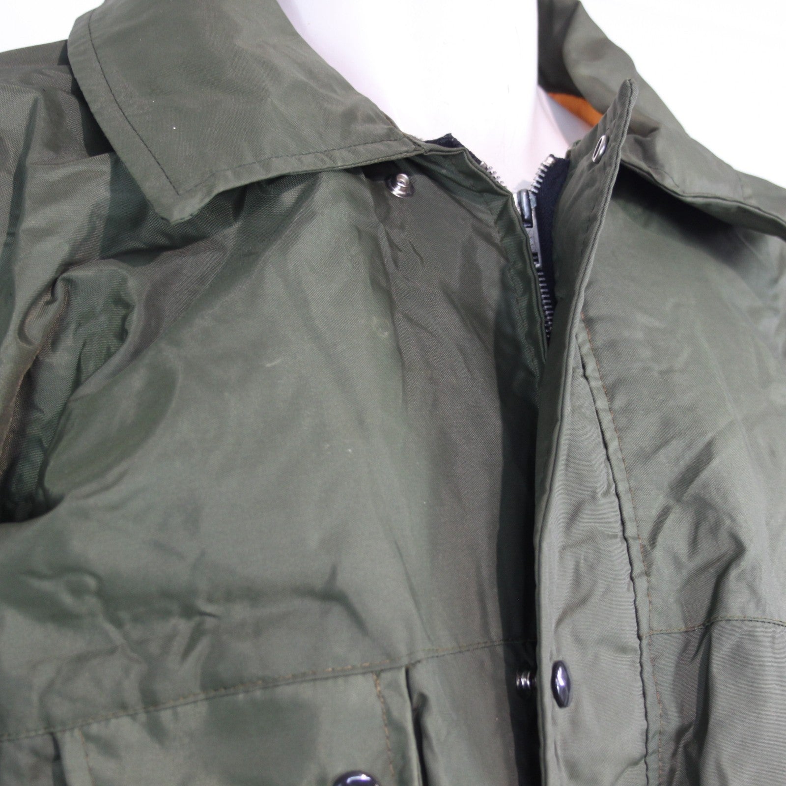 Military Style Work Jacket Water Resistant Olive Green 42-44" (3346)