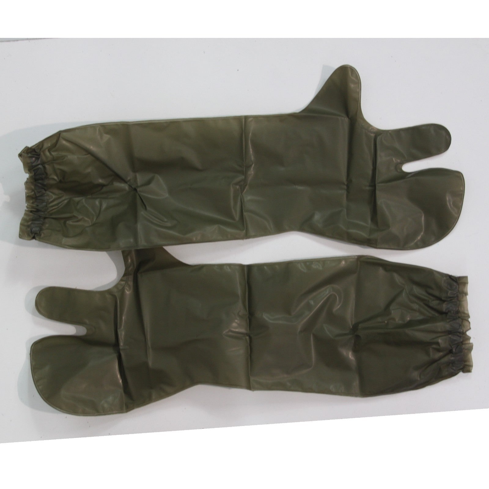 French Army Waterproof Over Mittens Long Sleeve Genuine Surplus Plastic (4352)