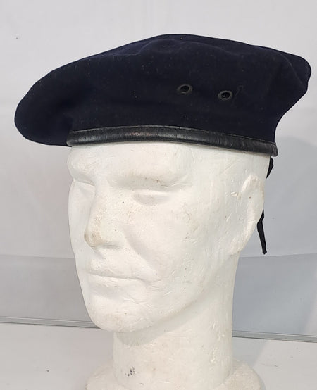 Genuine Surplus French  Army Dark Navy Beret hats Wool