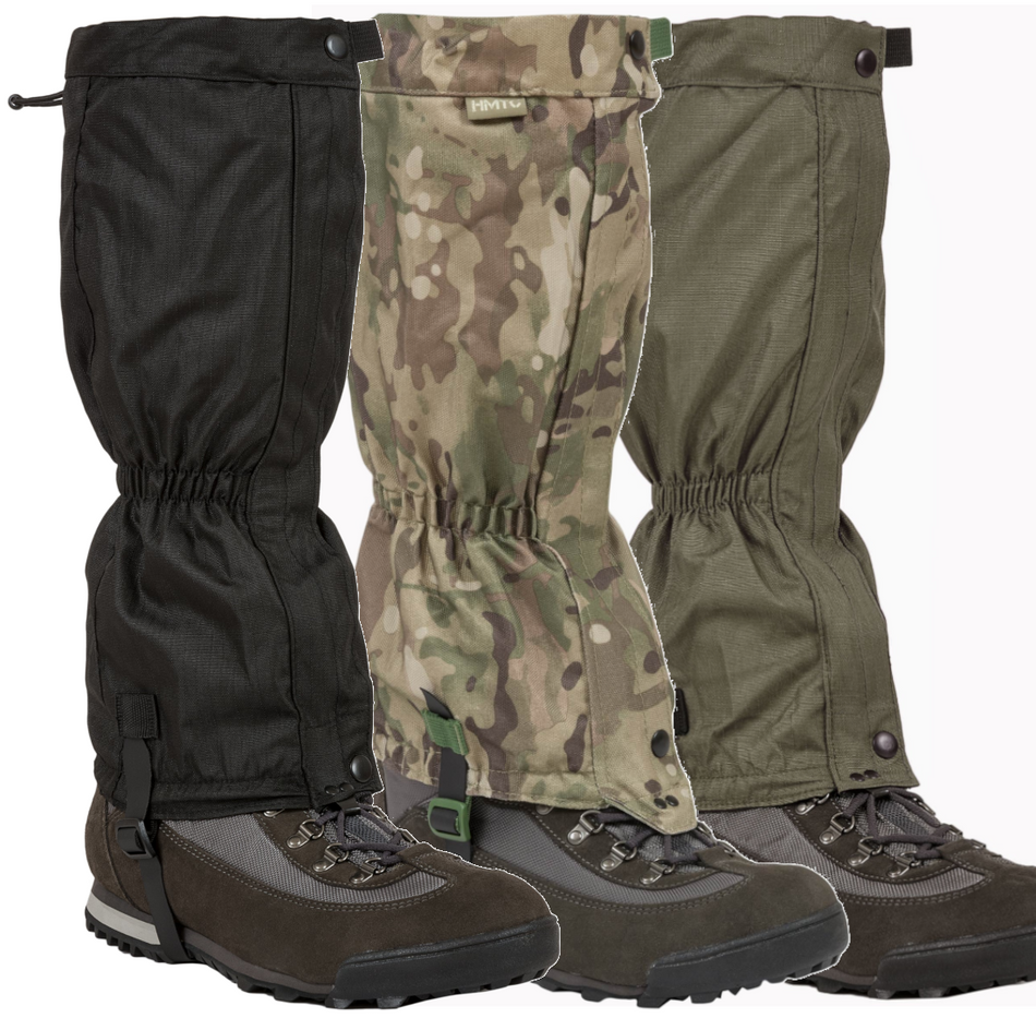 Highlander Water Resistant Tough Walking Ripstop Gaiters V2