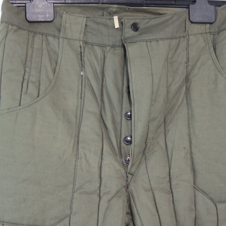 Vintage USSR Padded Winter Thermal Trousers Genuine Surplus 30-32" Waist (3848)