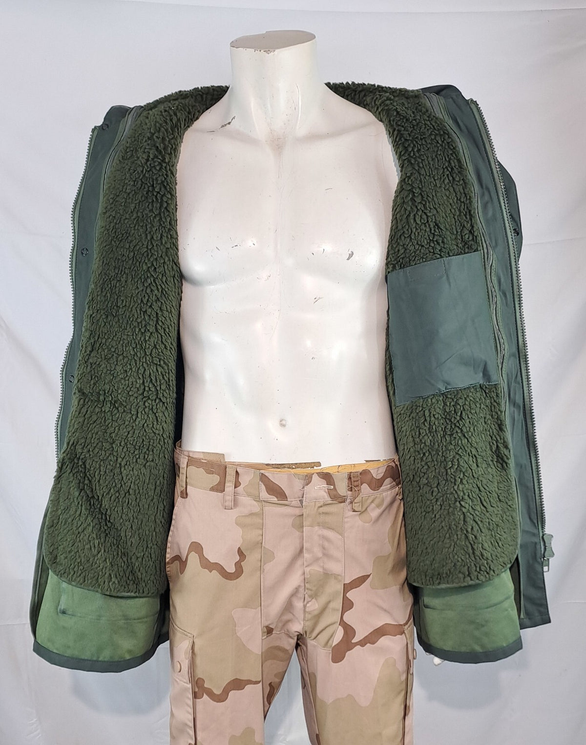 Genuine Surplus British Police Waterproof Parka Rain Jacket Lined 44-46" (2807)