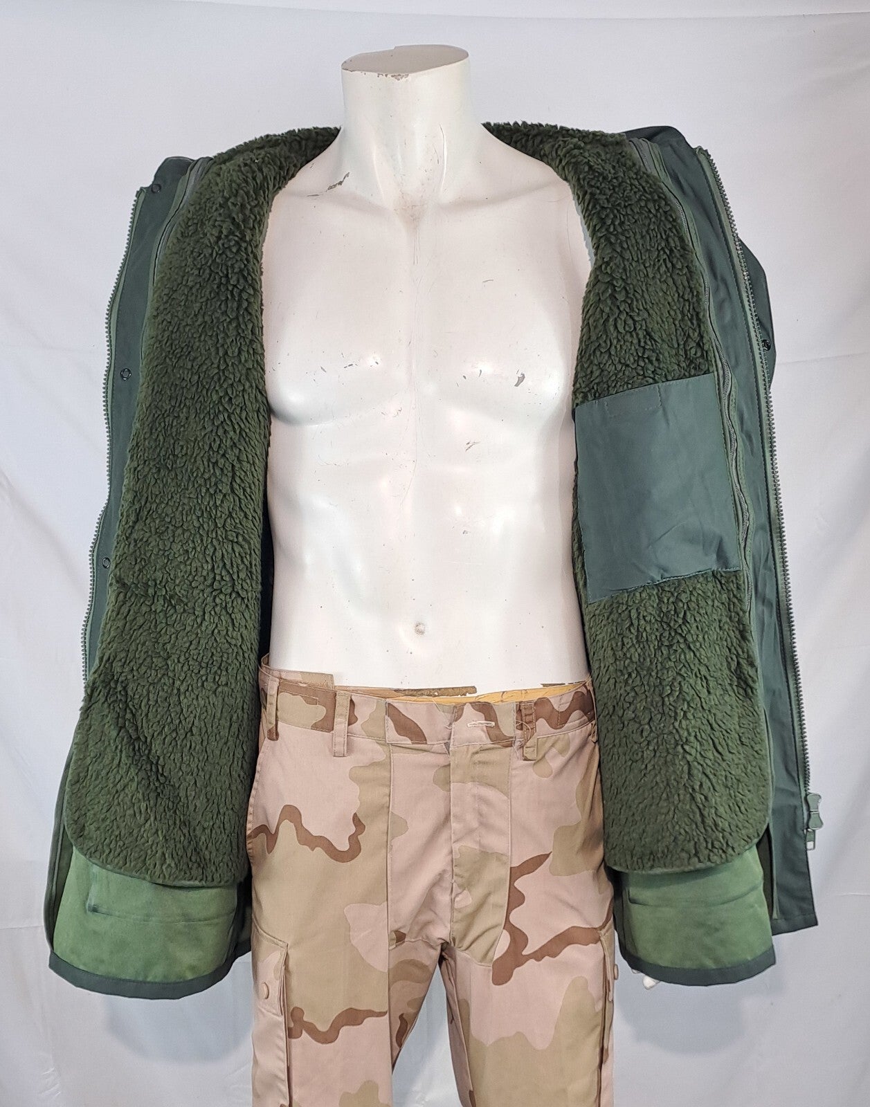 Genuine Surplus British Police Waterproof Parka Rain Jacket Lined 44-46" (2807)