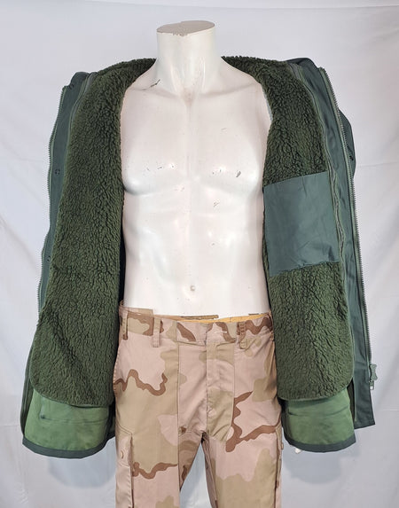 Genuine Surplus British Police Waterproof Parka Rain Jacket Lined 44-46" (2807)