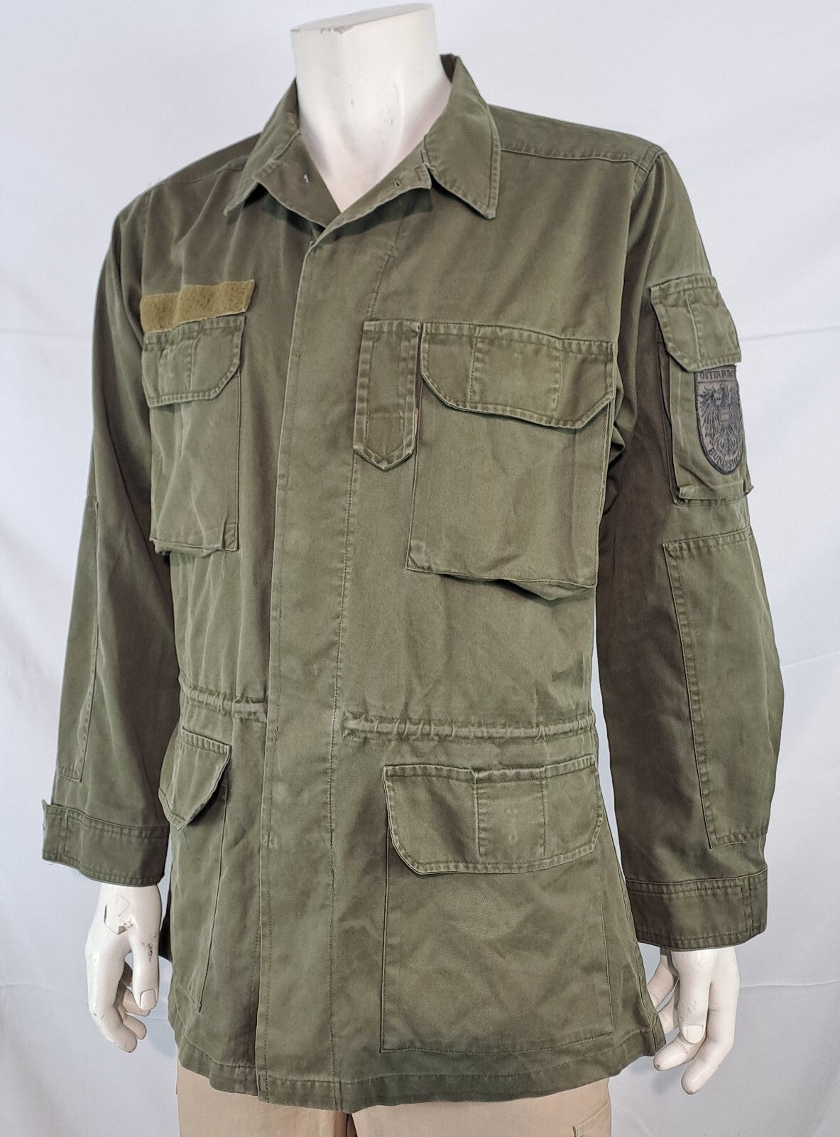 Genuine Surplus  Austrian Army M65 Style Lightweight Jacket Unlined 36-38" (1823