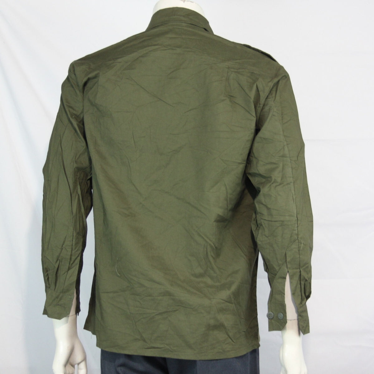 Genuine Surplus Croatian Army /Police 100% Cotton Shirt Plain Green 3312