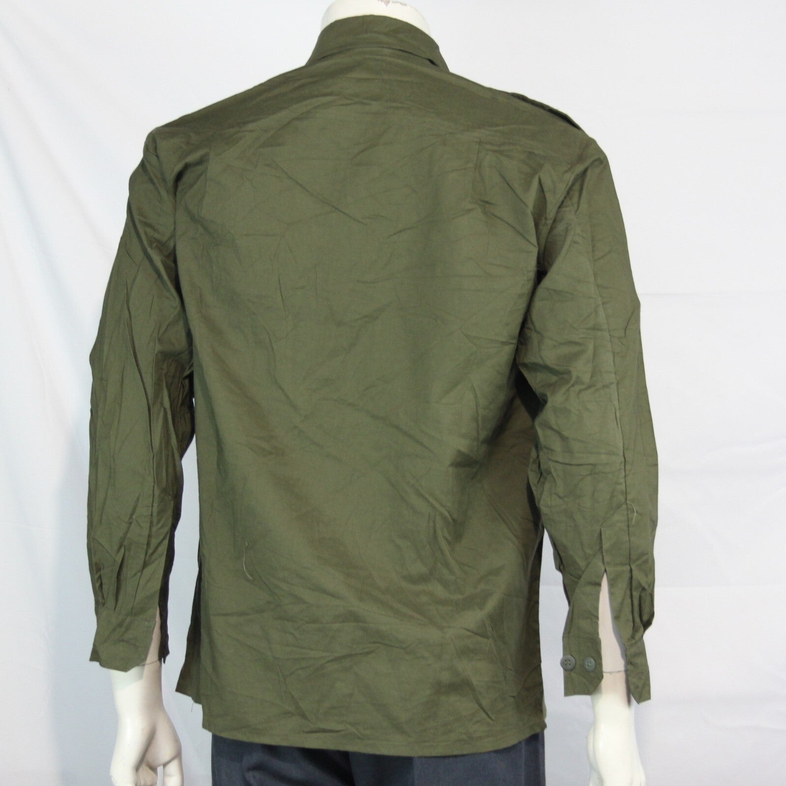 Genuine Surplus Croatian Army /Police 100% Cotton Shirt Plain Green 3312