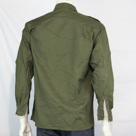 Genuine Surplus Croatian Army /Police 100% Cotton Shirt Plain Green 3312