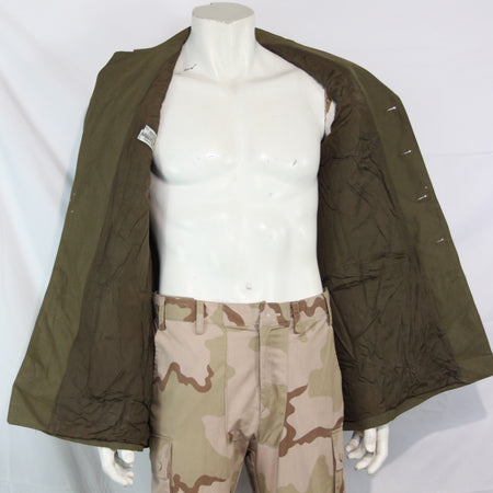 Genuine Surplus Italian Army Formal Dress Jacket Khaki Olive 38" Chest (3486)