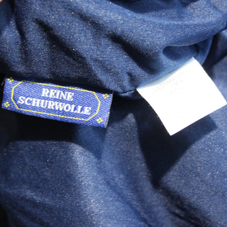 Windproof Pure New Wool Zip Up Jumper Jacket Dutch Military Surplus  46-48" 3569