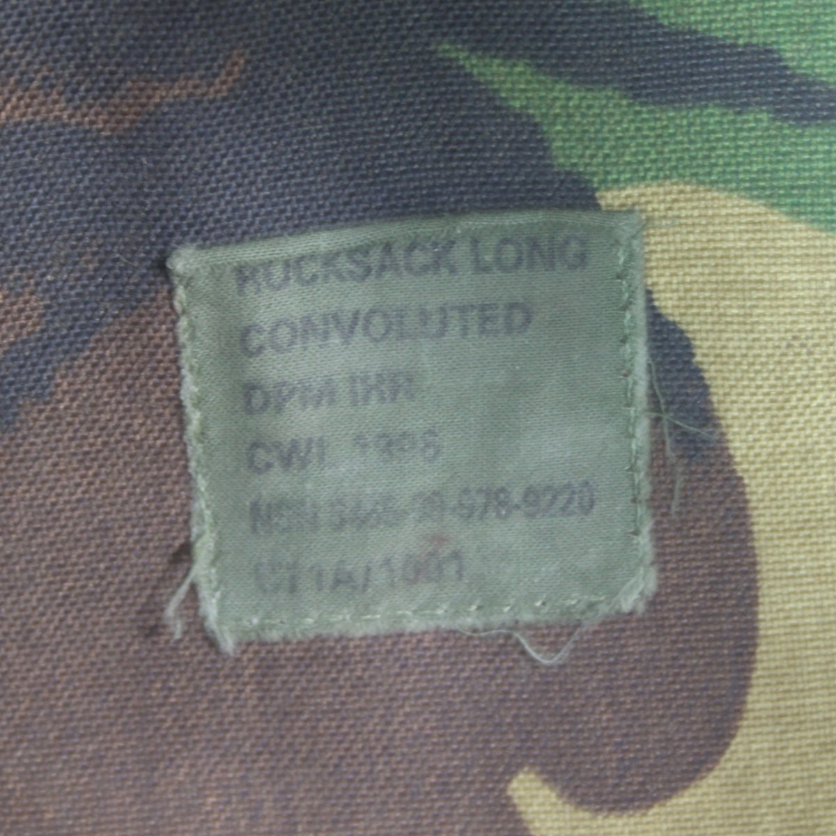 Genuine Surplus British Army Long Back Convoluted Bergen Rucksack DPM (4151)