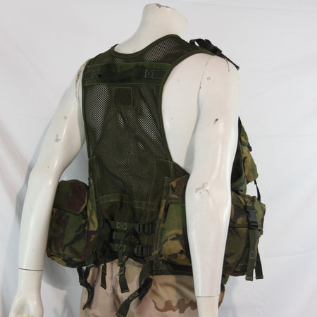 Assault Vest British DPM Camouflage Pockets Genuine Surplus G2 (4245)