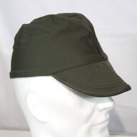 Genuine Surplus French Army Rounded Peak Olive Fatigue Cap Supergrade