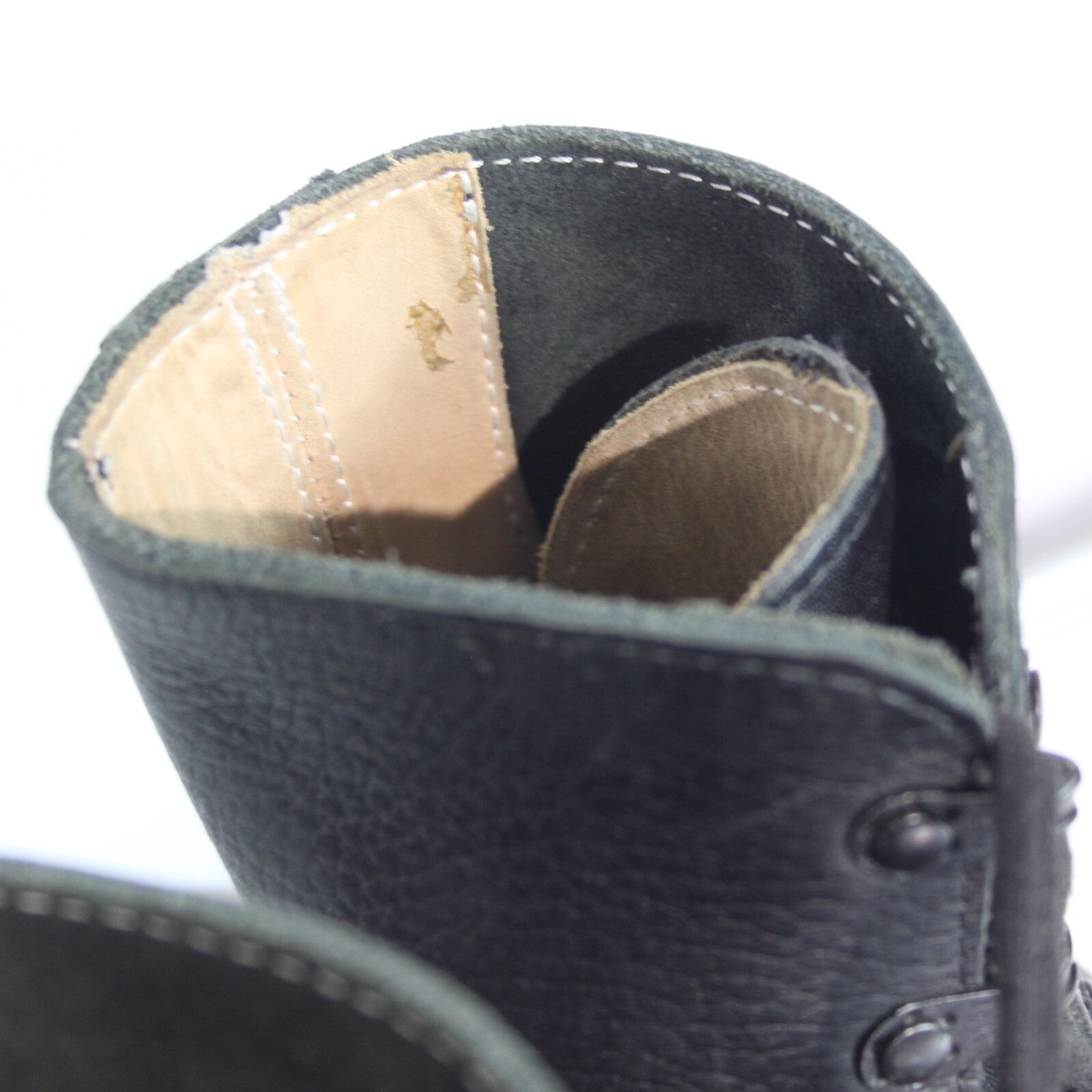 Genuine Surplus Swiss Army Black Leather Ranger Boots Grade 1 (3309)