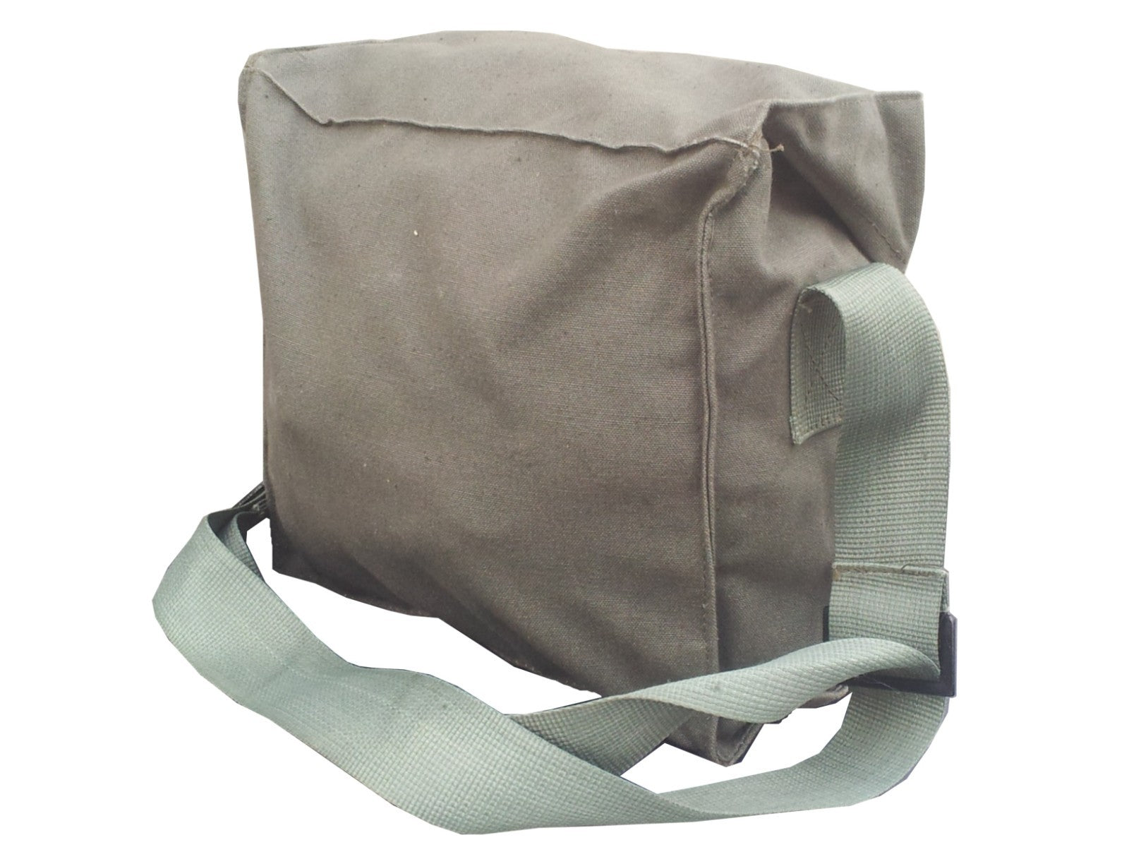 Genuine Surplus Bosnian Army Side Bag Cotton Canvas Olive Grey 3351