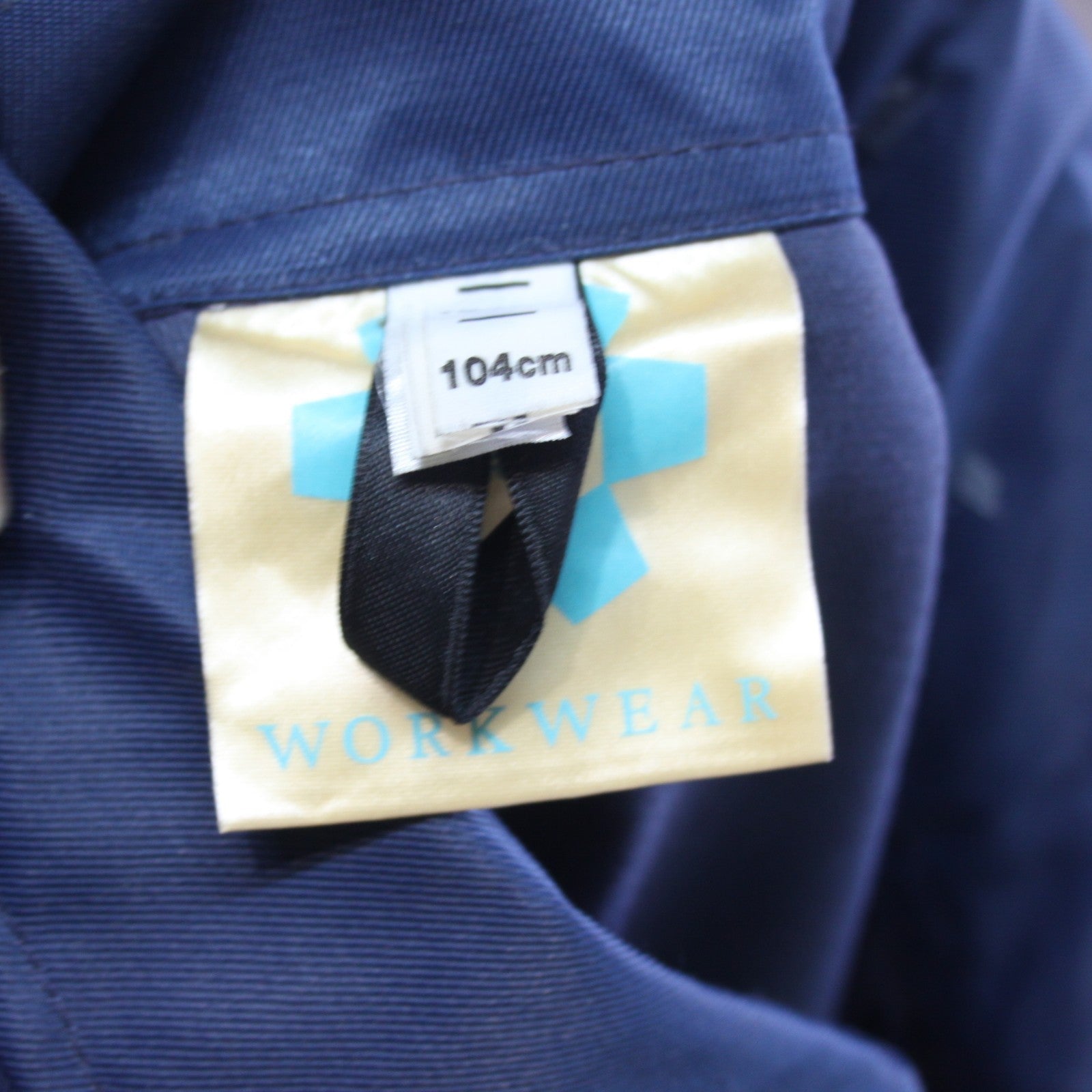 Workwear Overall Coverall Suit Cotton/Nylon Mix Navy Zip Front 38-42" (3949)
