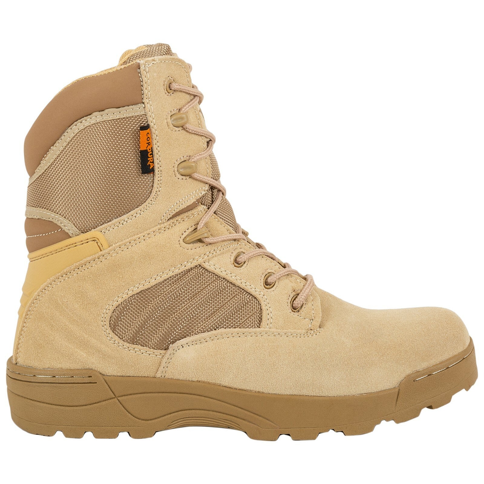 ED Highlander Echo Desert Boot Adult Military Mens Sand Leather Size UK 13 & 9
