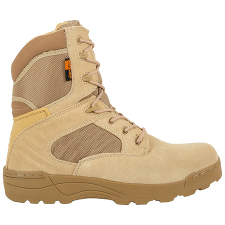 ED Highlander Echo Desert Boot Adult Military Mens Sand Leather Size UK 13 & 9
