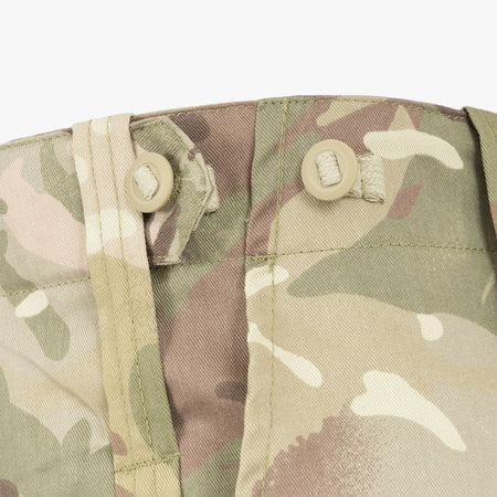 Highlander Midweight Delta Trousers Military Style Black Olive Camo Polycotton