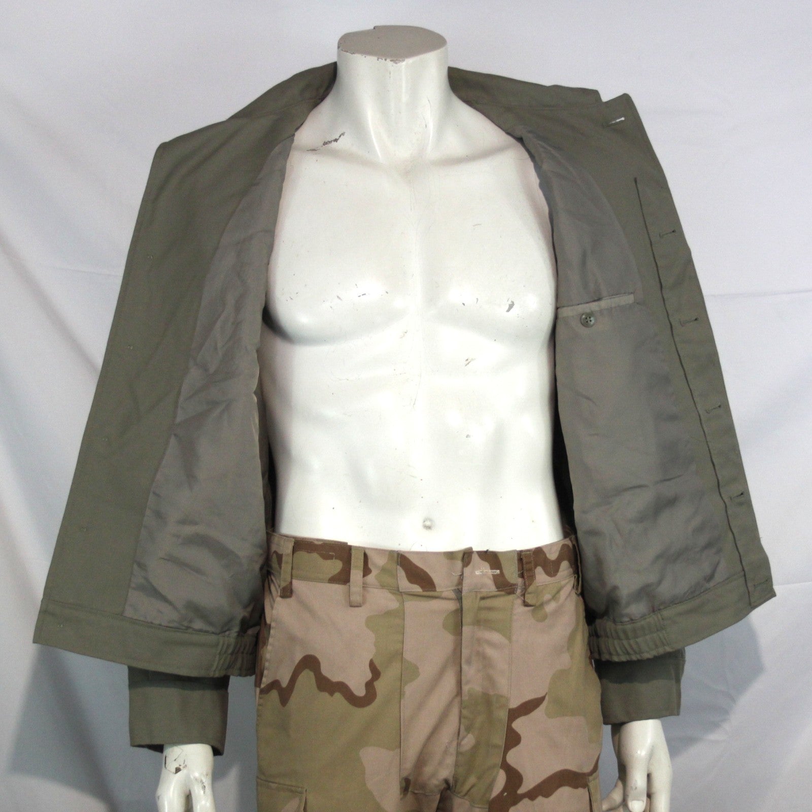 Genuine Surplus French Military Beige Ligthweight Harrington Jacket 4-42" (3339)