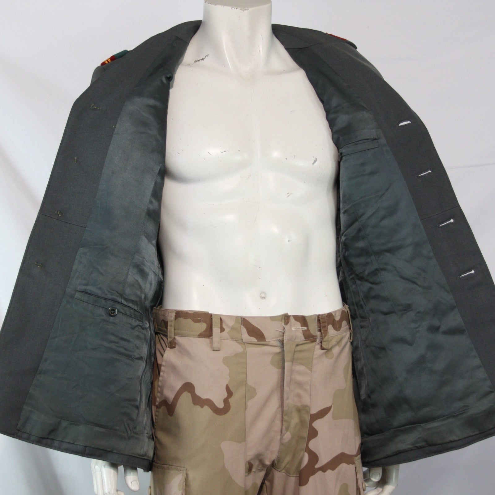 Genuine Surplus Swiss Army Dress Uniform Jacket Grey 38-40" Chest (3560)