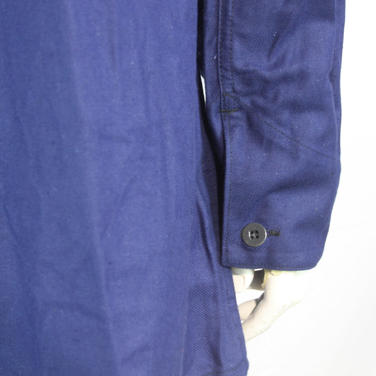 1970's Swedish Vintage Naval Shirt Military Genuine Surplus 46" (4227)