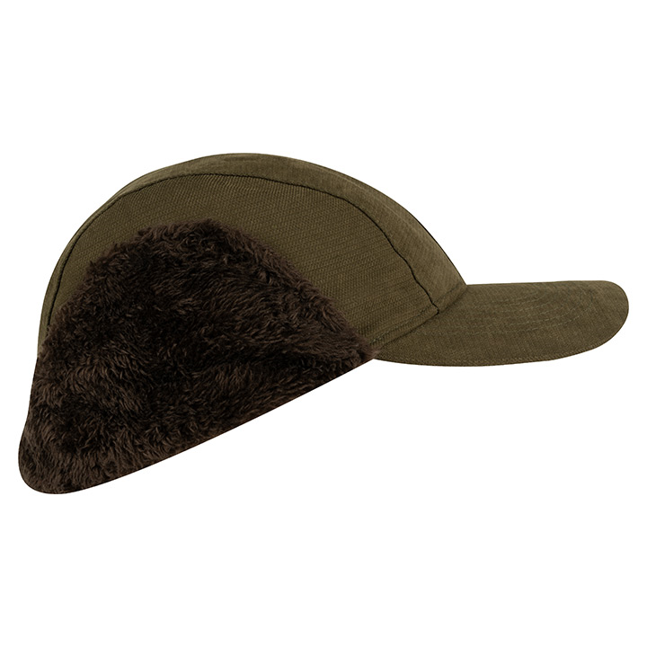 Jack Pyke Brown Alaska Hat All Seasons Faux Fur Ear Flaps Peak Cap Field Cap