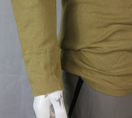 Genuine Surplus Dutch Army Thermal Koala Top Long Sleeve Vest Mustard G1