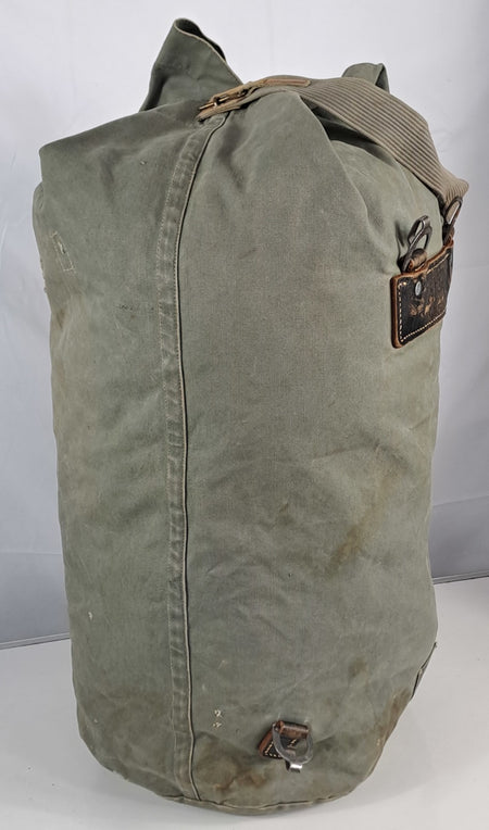 1960's Genuine Surplus Austrian Vintage Kit bag Cotton Canvas Repaired G2 (1633)