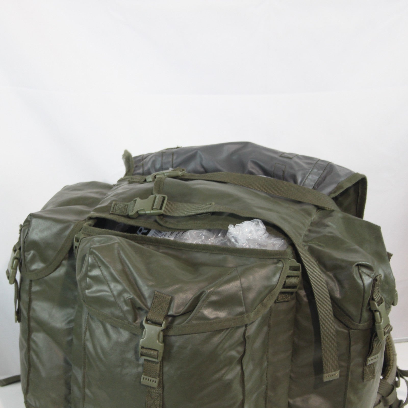 Genuine Surplus French Army Rucksack Waterproof Fabric Backpack Medium (4387)