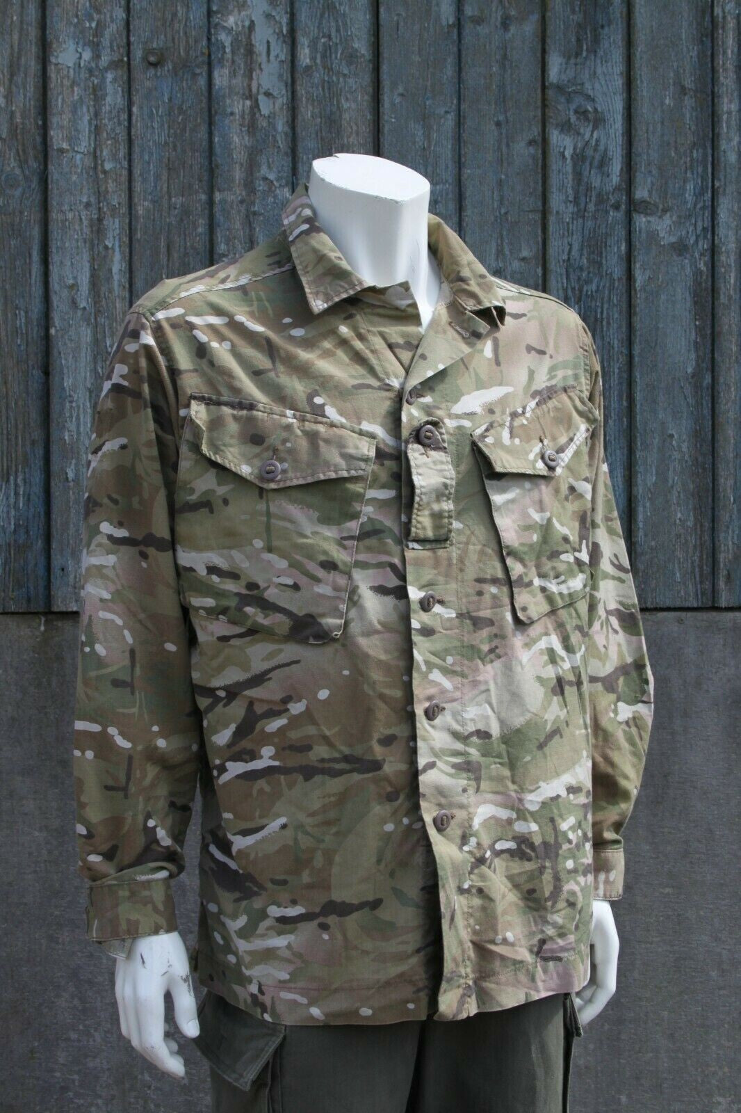 Genuine Surplus British Barrack Shirt Jacket Combat Temperate Weather MTP