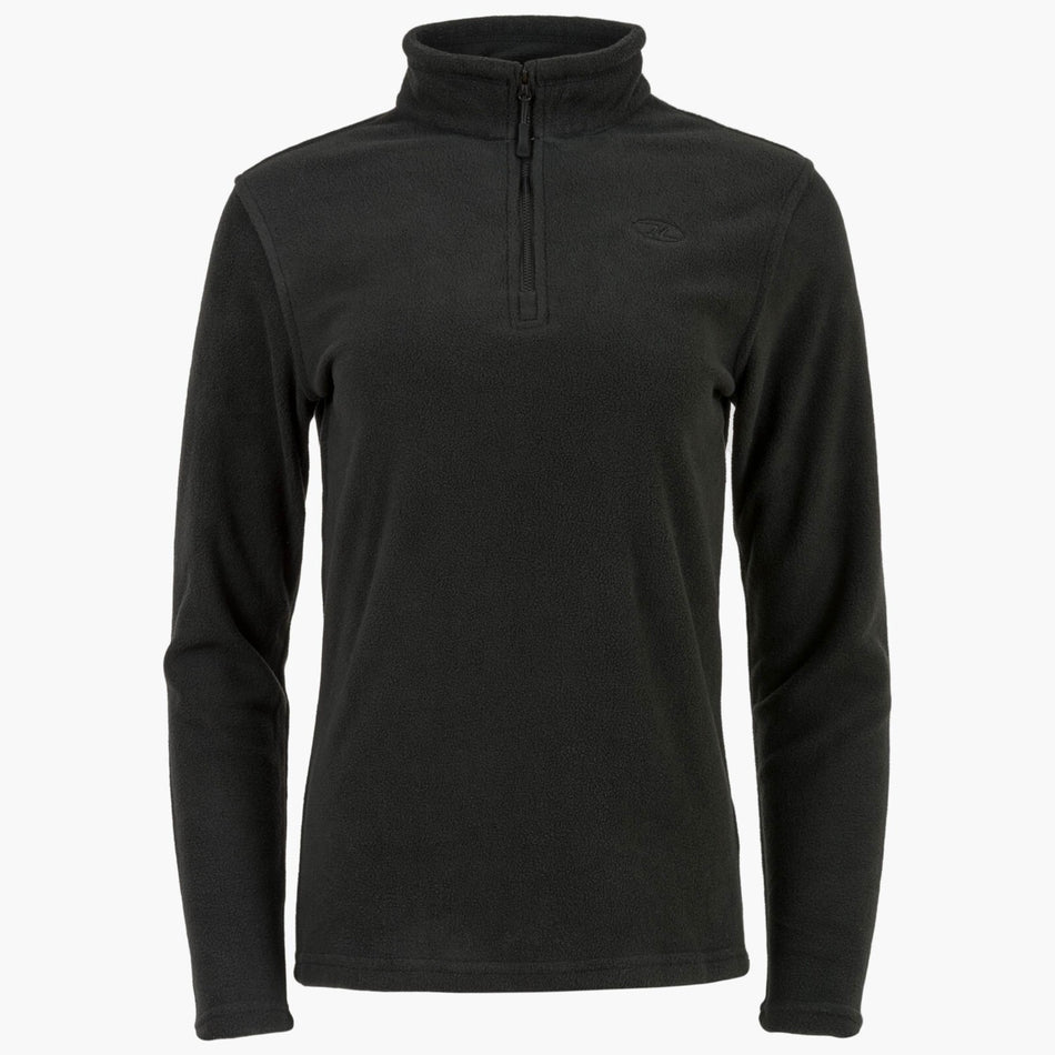 Ex-Display Highlander Ladies Ember Zip Neck Fleece Pullover Top Sweater