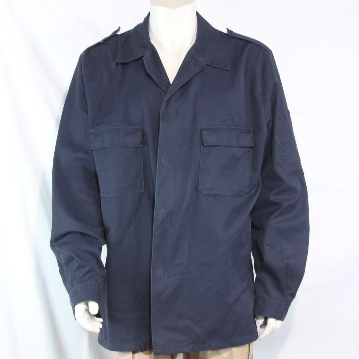 Dutch Naval Heavyweight Shirt / Lightweight Jacket Genuine Surplus 48-50" (4187)
