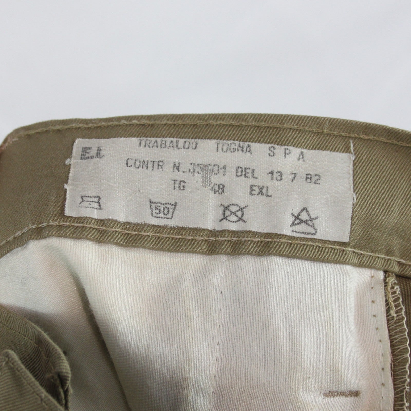 Vintage French Military Shorts Sand Genuine Surplus Mens (4424)