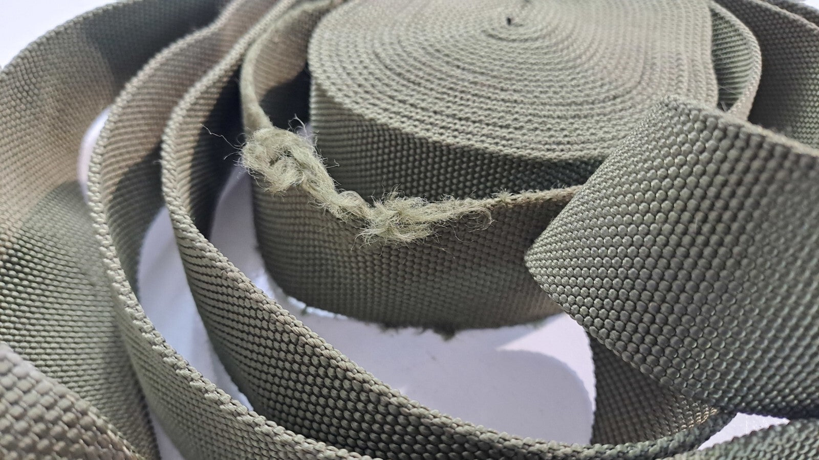 Genuine Surplus Vintage French Army Strap With Buckle Strop Damaged (3099)